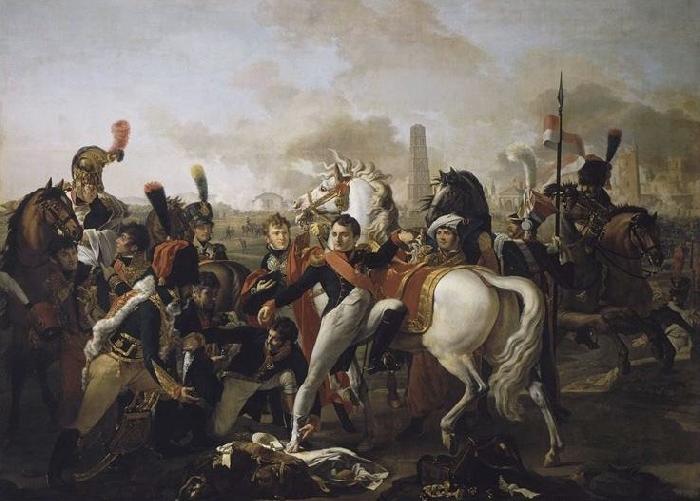 Pierre Gautherot Napoleon Ier, blesse au pied devant Ratisbonne, est soigne par le chirurgien Yvan, 23 avril 1809 Germany oil painting art